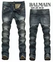 balmain jeans slim nouveaux styles b603  blue gray